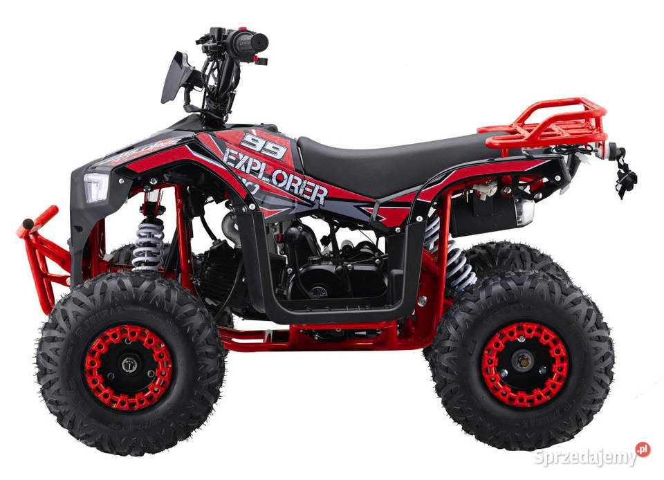 Mini Quad Spalinowy Explorer 110cc czerwony Marki sprzedam