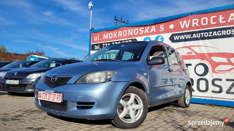 Mazda 2 14 Diesel Elektryka Alusy Klima Zamiana Wrocław