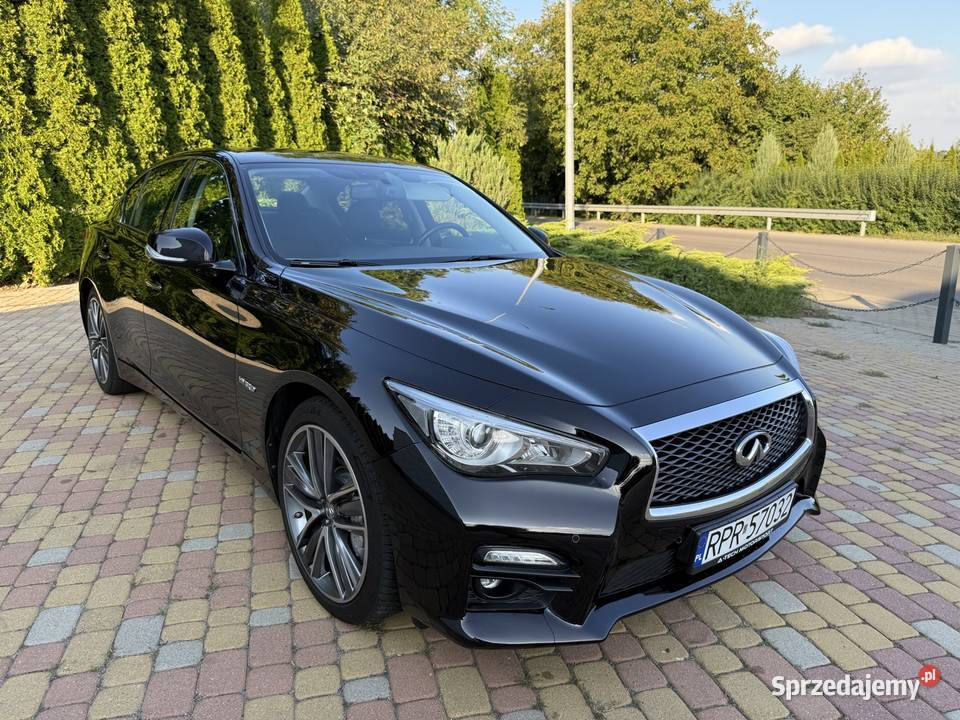Infiniti Q50S 35 V6 Hybrid AWD nowe LPG Sport nieuszkodzony Przemyśl sprzedam