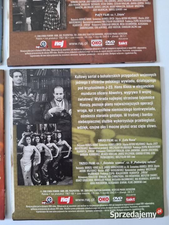 kolekcja DVD z serialem wojennym Stawka większa mazowieckie Wrotnów