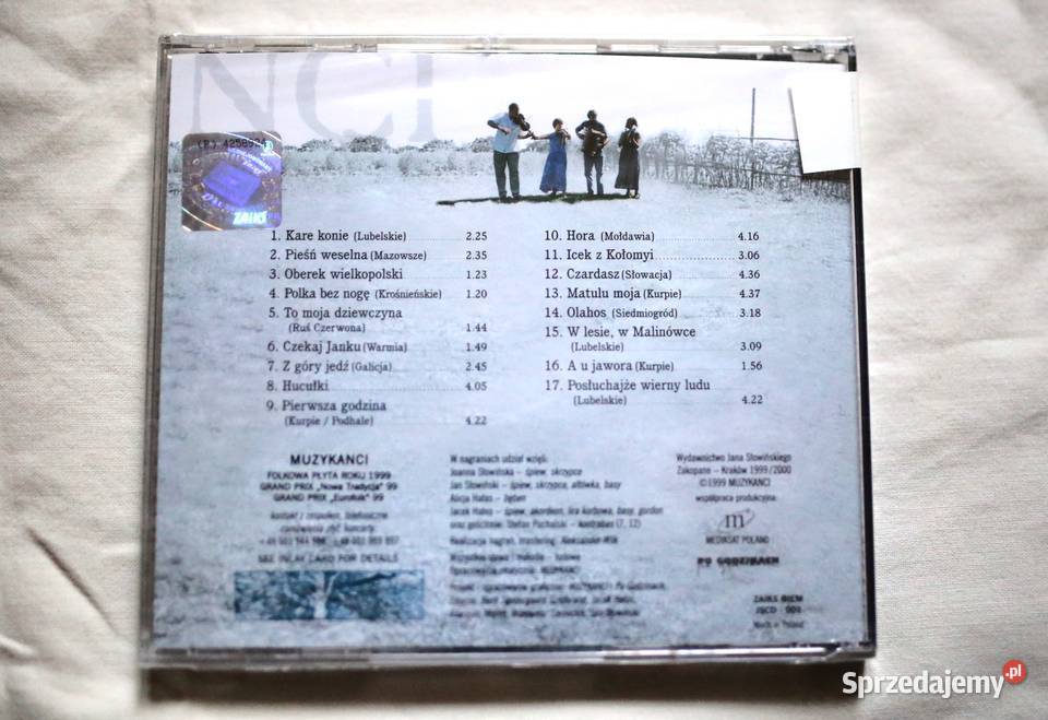 MUZYKANCI CD folk etno płyta nowa w folii Gdańsk