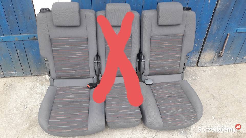 Fotele kanapa tył ford focus c 2008