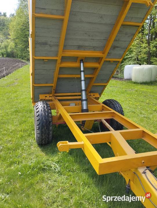 Przyczepa jednoosiowa 6t kiper światła chamulce Zakliczyn
