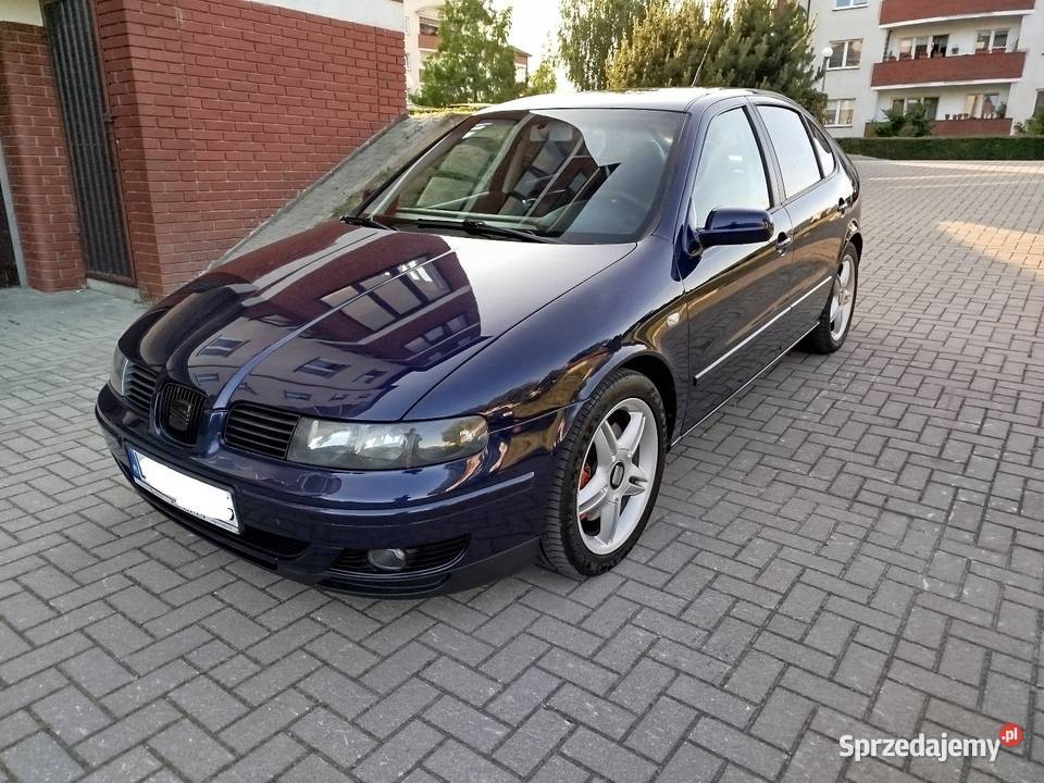 Seat Leon 18 TURBO Benzyna Gaz sekwencja 2001 sprowadzony Świdnik