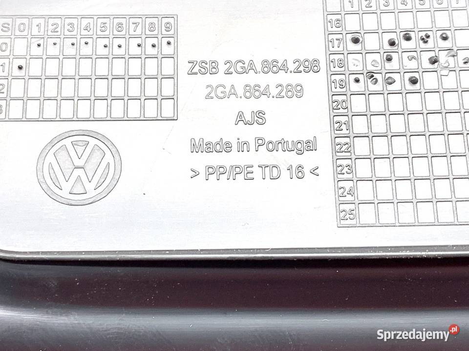 KRATKA NAWIEWU TYŁ VW TROC 2GA864298 Crossover