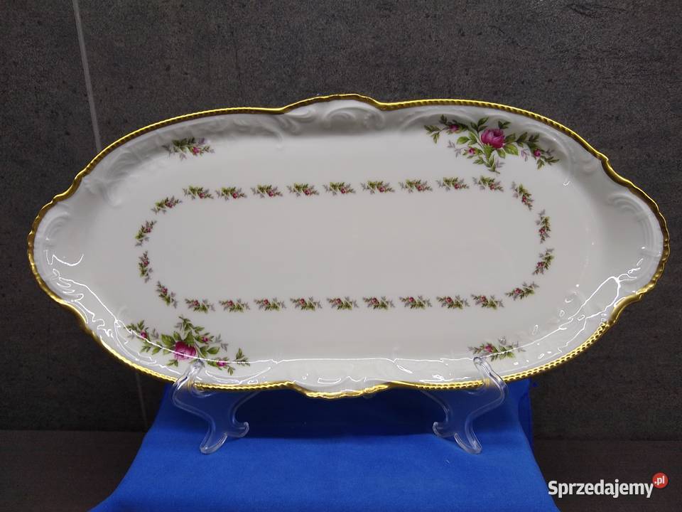 Patera królewska Rosenthal Moosrose półmisek 36 Kalisz