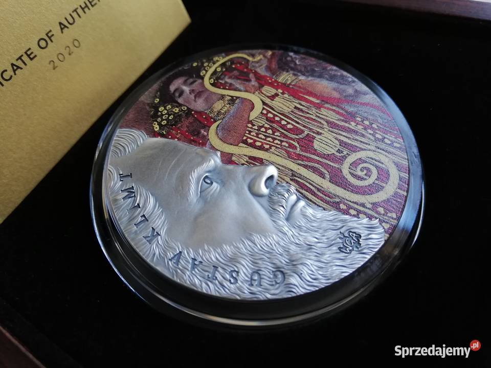 Moneta Gustav Klimt Ghana 2020 2oz Numizmatyka Opole