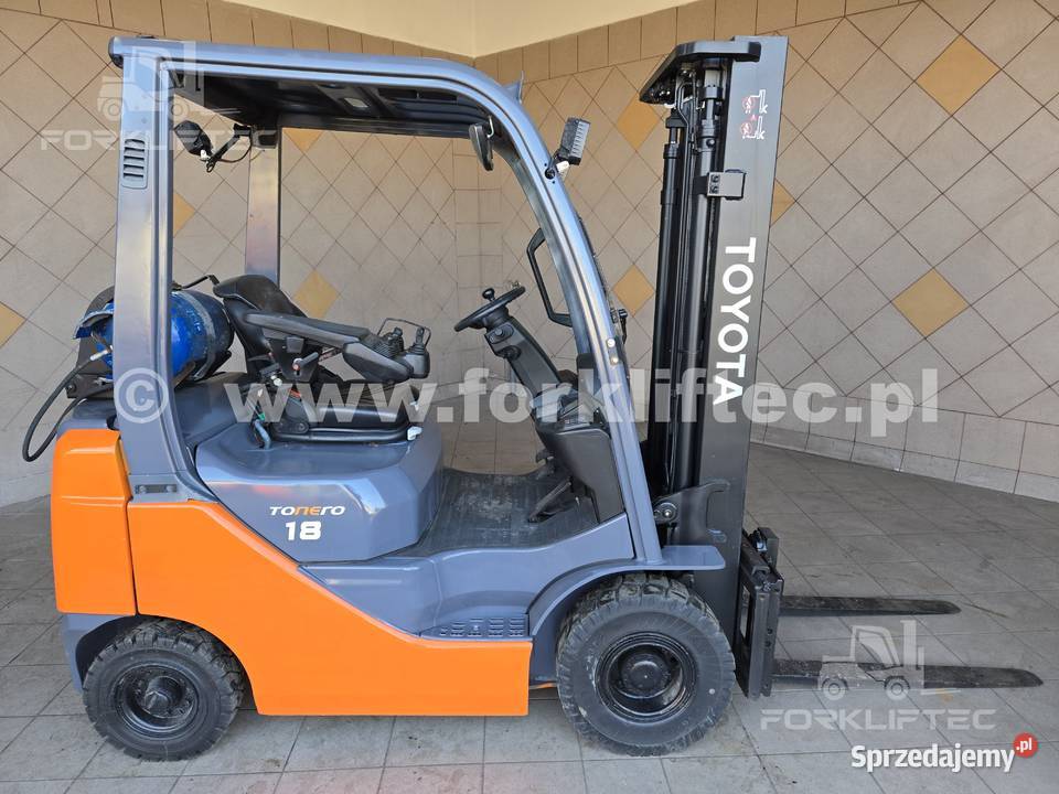 Wózek widłowy TOYOTA 8FGF18 wolny skok 8FG18 Lędziny sprzedam