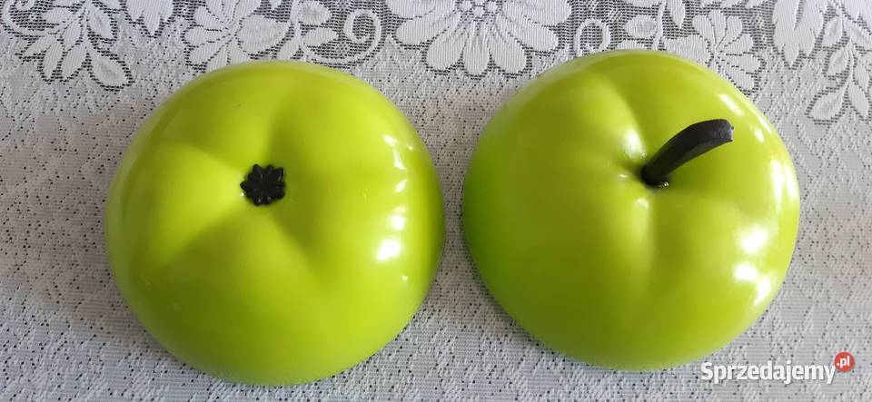 Plastikowe jabłko pojemnik na lód schowek z Pruszków sprzedam