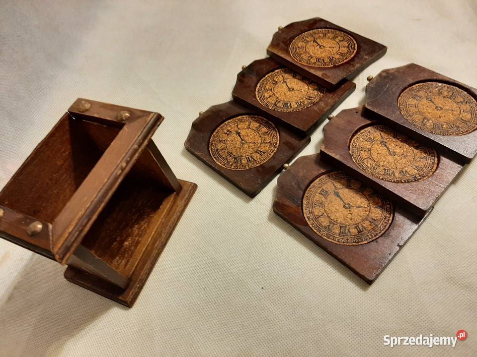 Drewniane korkowe podstawki pod szklanki mini kujawsko-pomorskie Inowrocław sprzedam