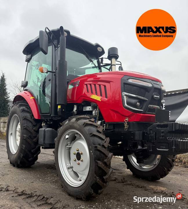 Refundacja 50 Maxus traktor ciągnik 80HP 4x4 Napęd 4x4