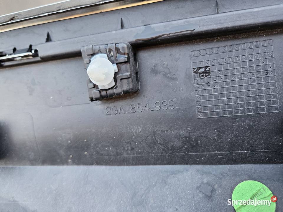 VW TROC LISTWA DRZWI LEWY PRZÓD LEWA PRZEDNIA wielkopolskie Międzychód