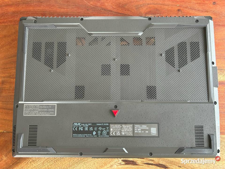 Asus TUF F15 Gaming FX507ZC4 RTX 3050 łódzkie Grabów
