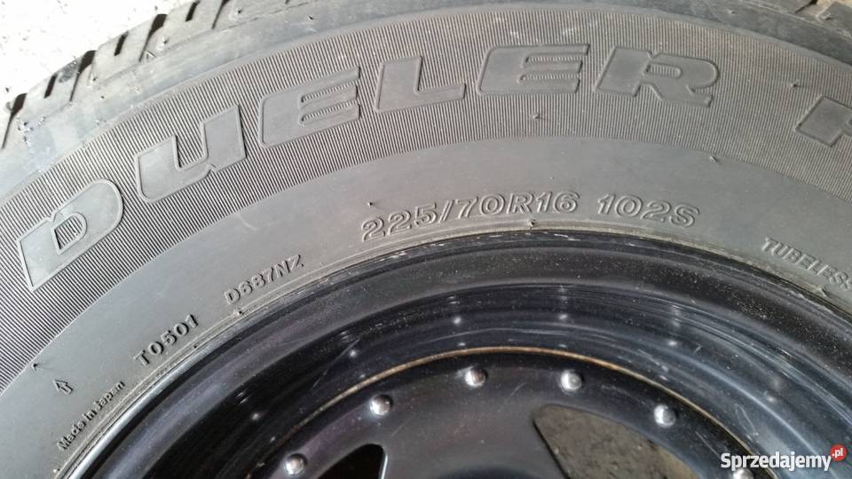 KOLA FELGI JOHN RED 5x1397 R16 7 ET 35 4 Rozmiar 16" wielkopolskie
