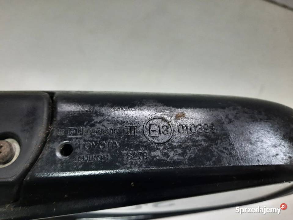 20STOYOTA YARIS 1 9905 LUSTERKO LEWE MANUALNE świętokrzyskie Włoszczowa sprzedam