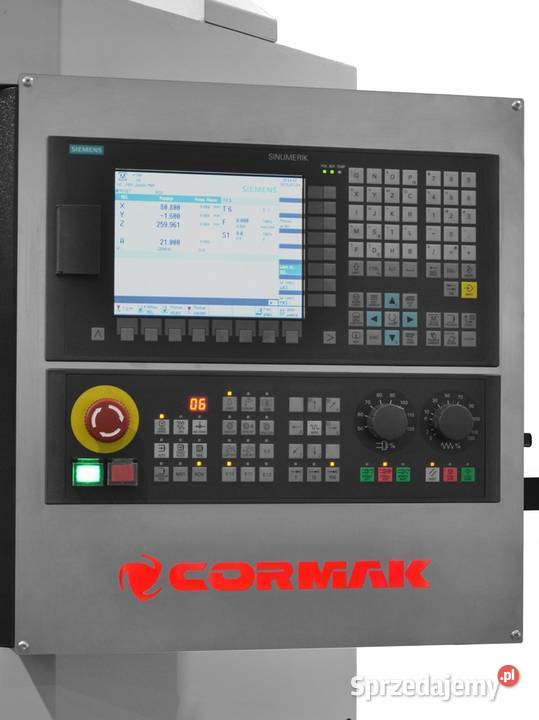 CENTRUM OBRÓBCZE FREZARKA CNCCORMAK MILL540 Produkcja