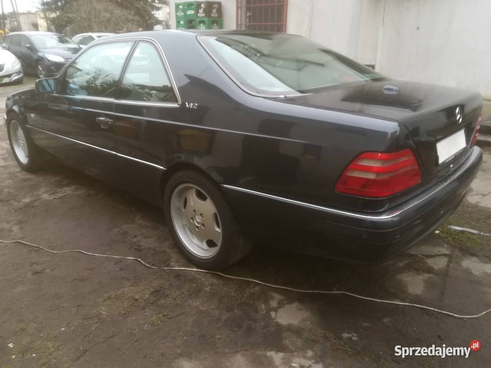 MERCEDES S 600 COUPE 1996R AUTOMAT NAVI SKÓRA ESP Klasa S kujawsko-pomorskie Bydgoszcz