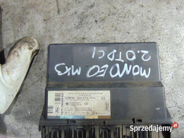 MODUŁ STEROWNIK KOMFORTU MONDEO MK3 5WK48731A