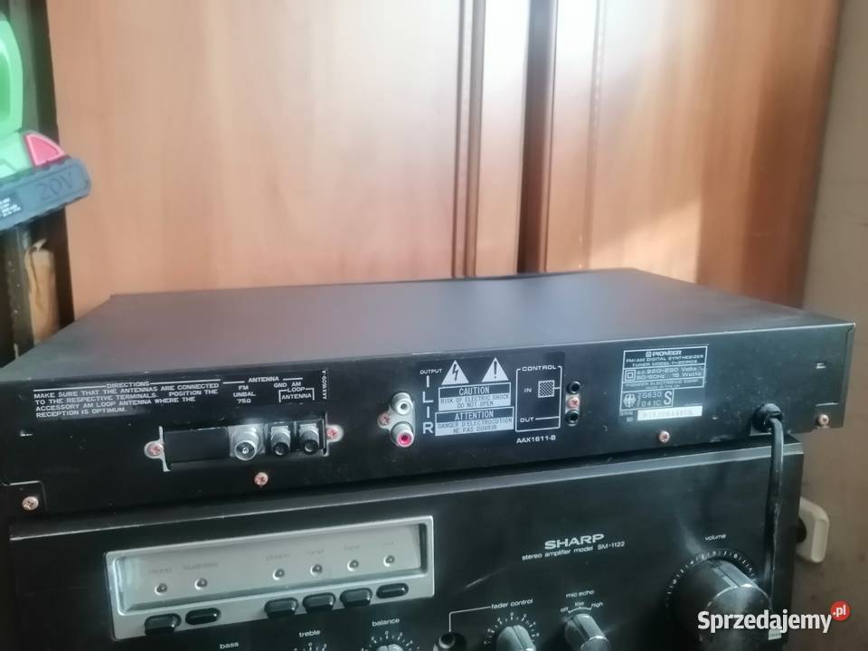 Tuner radiowy cyfrowy Pioneer F301RDS czarny Legnica