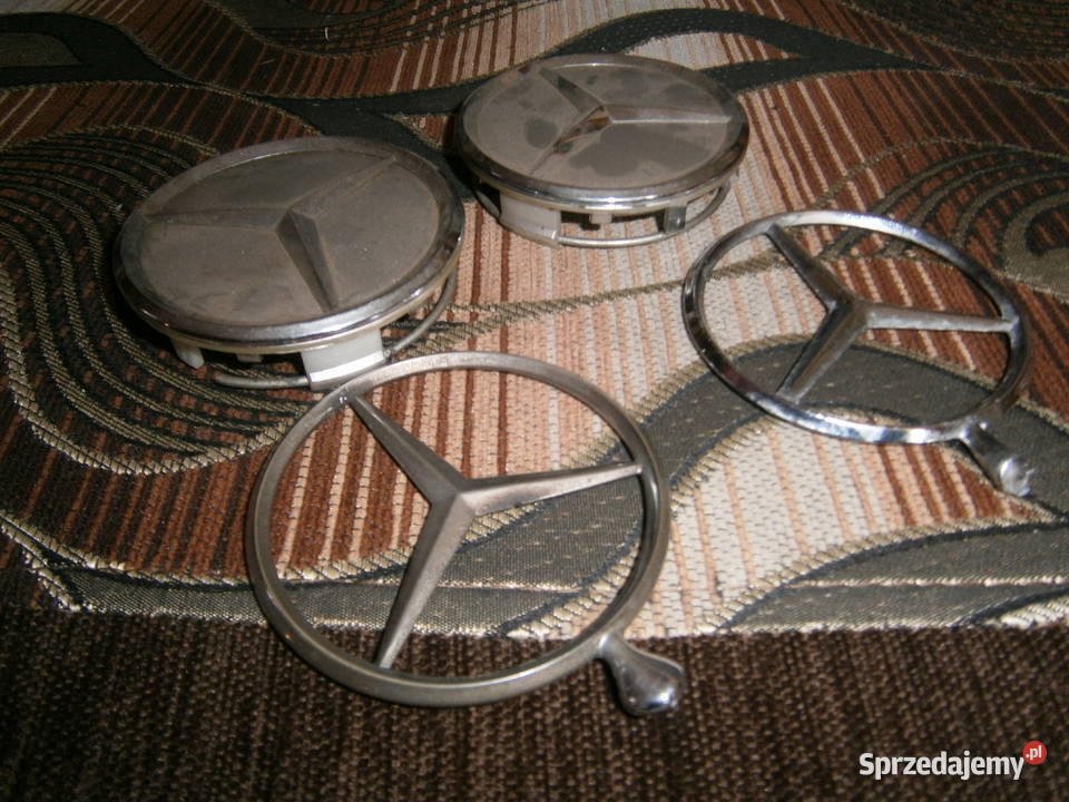 Znaczki emblamat dekielki na felgi Mercedes BENZ Białystok