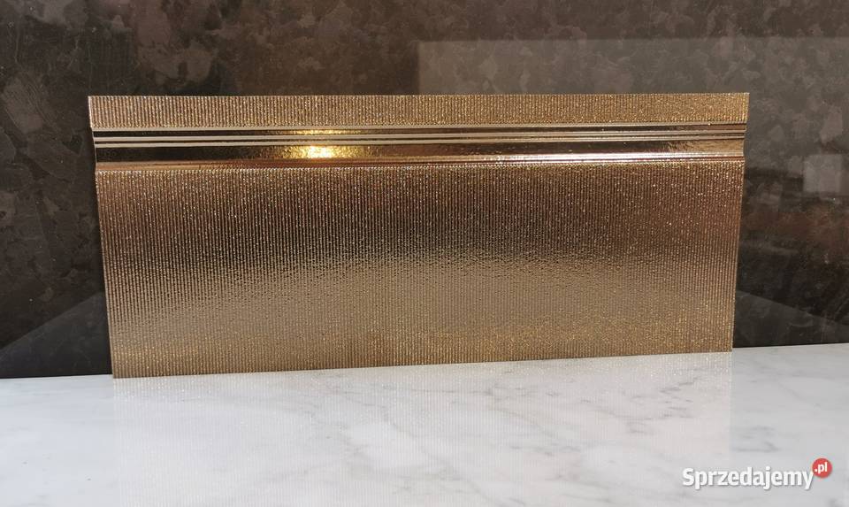 Płytki ROBERTO CAVALLI 165X40 ALzata Oro Dekor Płytki ścienne Poskwitów