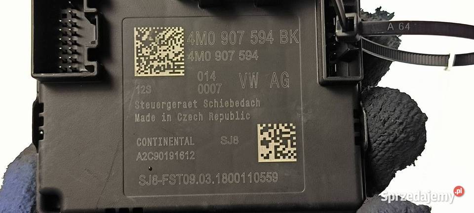 MODUŁ AUDI A8 L D5 4N 4M0907594BK Lipno