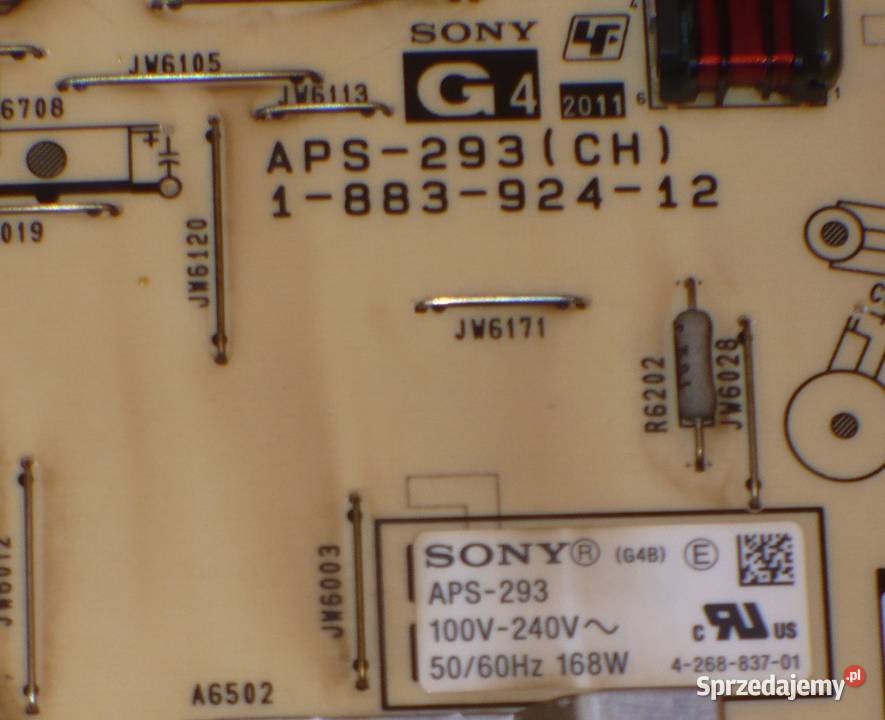 Zasilacz APS293 188392412 TV Sony KDL40EX720 Lublin