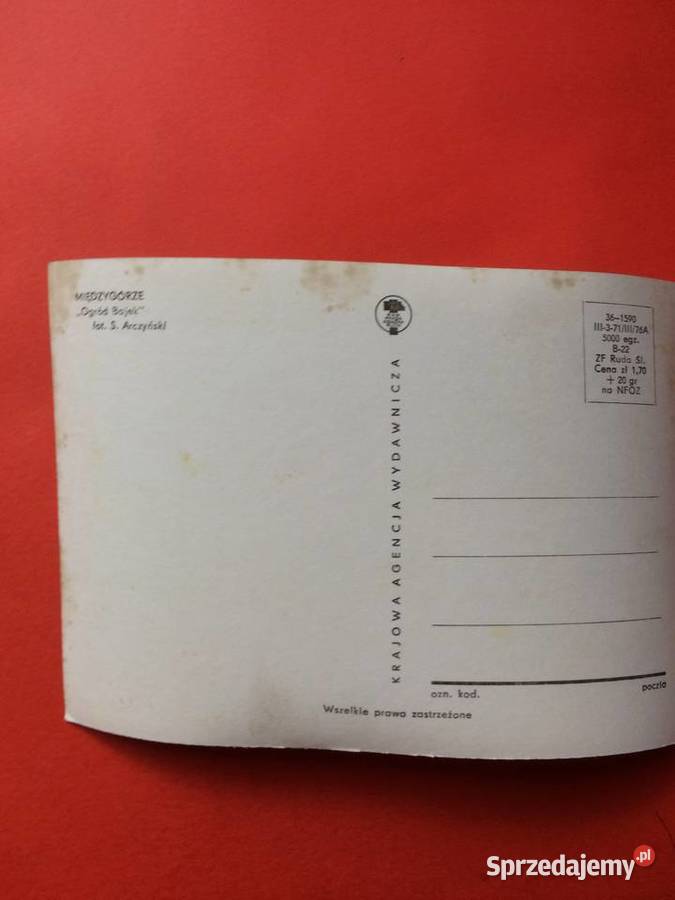 2685 Widokówki Międzygórze zachodniopomorskie Szczecin