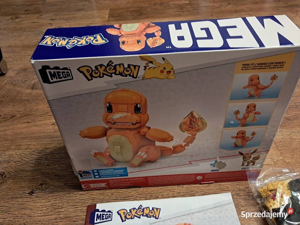 Zestaw klocków Mega Pokemon Duży Chamander lubelskie sprzedam