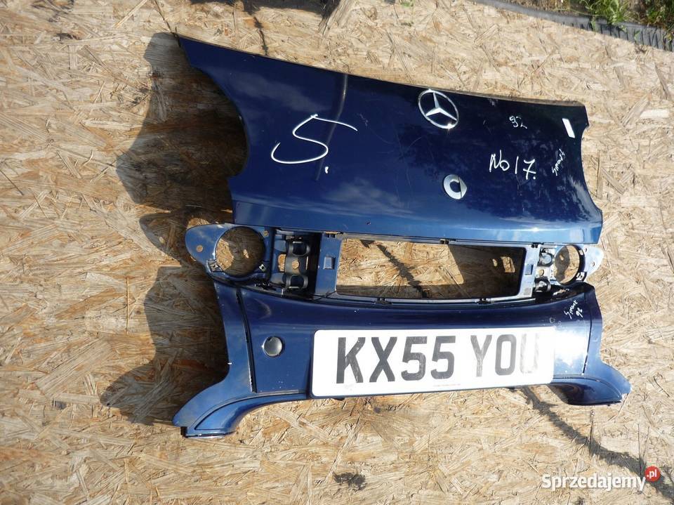 ZDERZAK PRZEDNI PRZÓD EB1 EAF FORTWO 450 Maski Karoseria wielkopolskie