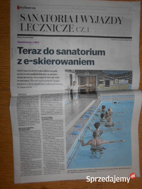 Sanatoria i wyjazdy lecznicze cz III Gazeta Parczew