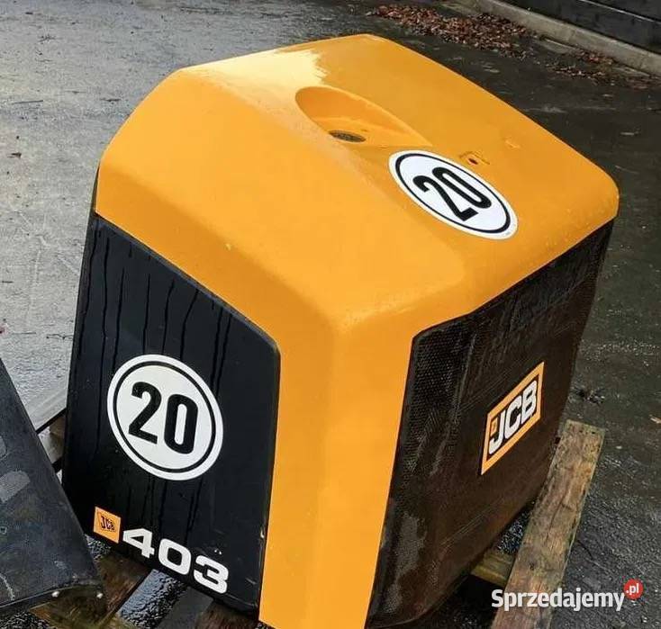 Maska pokrywa silnika ładowarka JCB 403 Łowicz