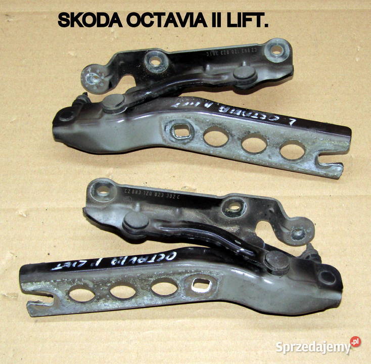 ZAWIAS MASKI SILNIKA LEWYPRAWY SKODA OCTAVIA II Mysłaków