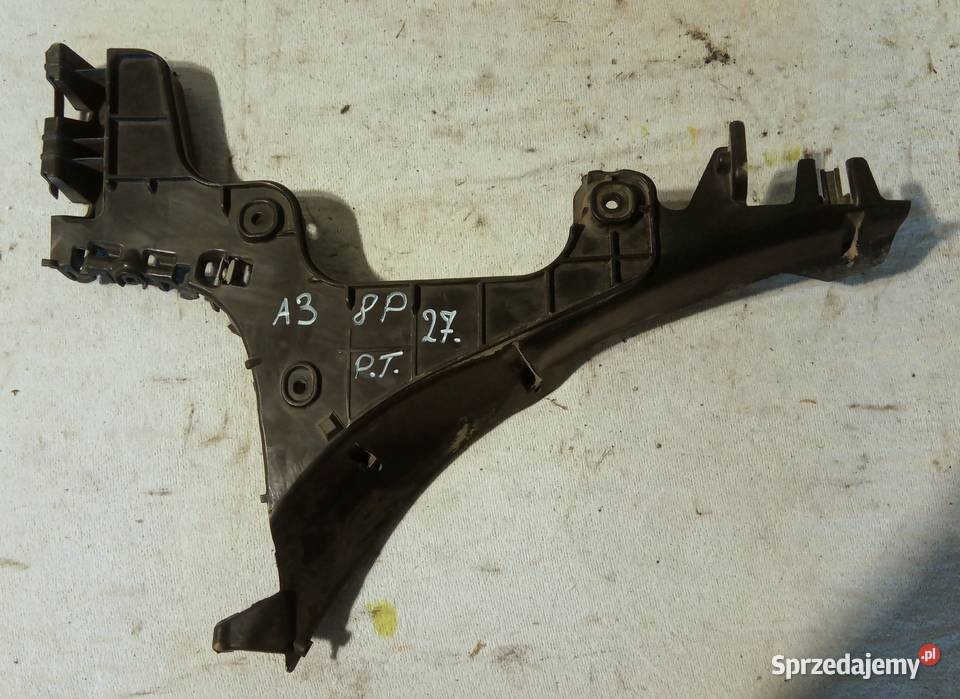 ŚLIZG ZDERZAKA PRAWY TYŁ AUDI A3 8P 8P3807378 Karoseria Mielęcin