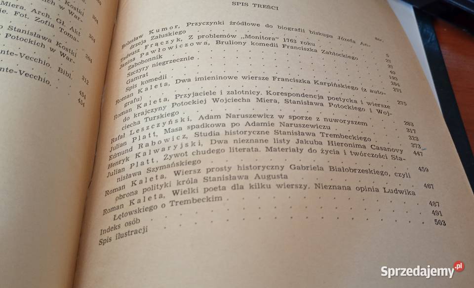Miscellanea z doby Oświecenia 3 Archiwum