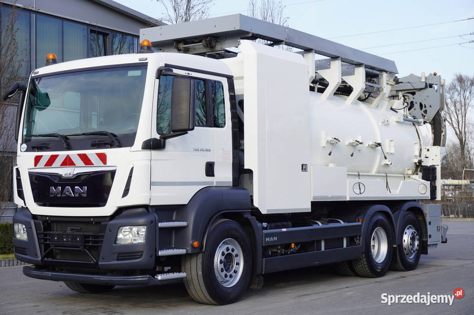 MAN TGS 26360 E6 Zabudowa WUKO Rivard 18 m3 180 manualna małopolskie