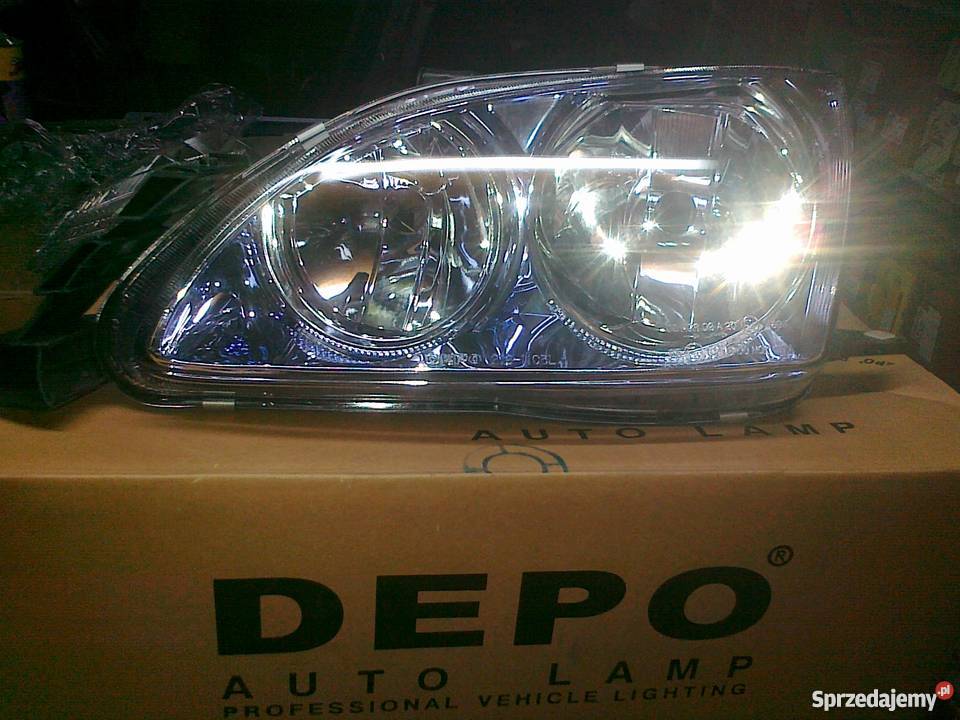 TOYOTA AVENSIS REFLEKTOR H7H7 LE ELE NOWY DEPO Oświetlenie Pruszków