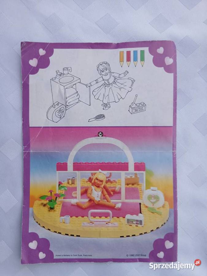 5835 LEGO Zestaw Niekompletny Instrukcja Szkoła Klocki