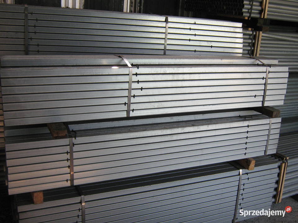 słupki ogrodzeniowe do paneli 40 x 60 ocynk metal dolnośląskie Ostroszowice sprzedam