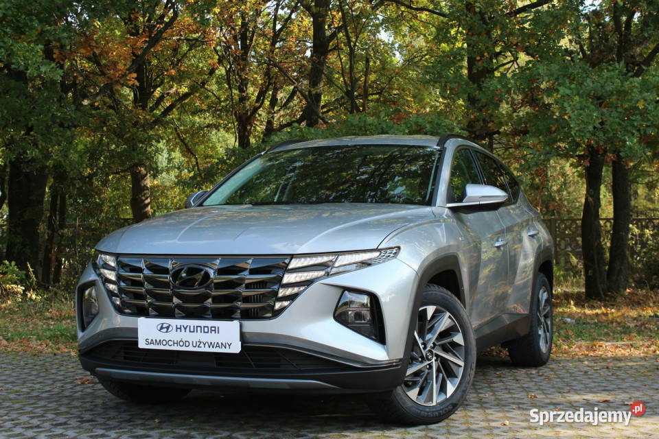 Hyundai Tucson 16TGDI 150 48V 2WD 7DCT Smart LED możliwa zamiana łódzkie Piotrków Trybunalski