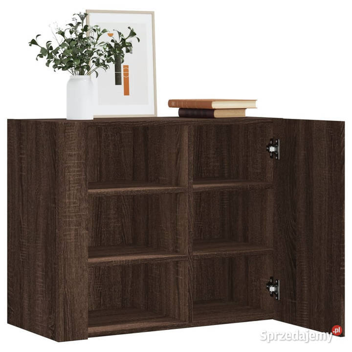 Szafka wisząca brązowy dąb 75x35x60 WM848429 Warszawa