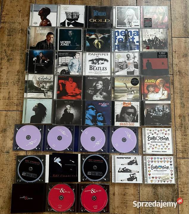 Płyty CD różne gatunki muzyczne sztuk 39 CD Krotoszyn sprzedam
