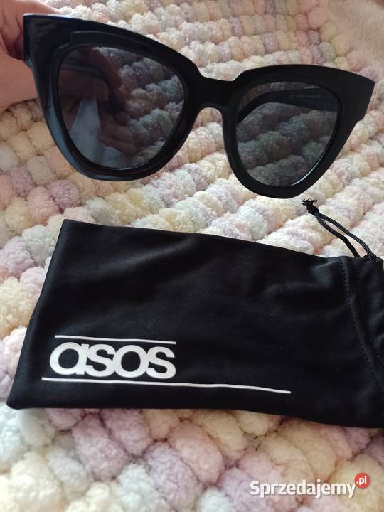 ASOS Ekskluzywne Okulary przeciwsłoneczne w etui Moda i Styl Kraków sprzedam