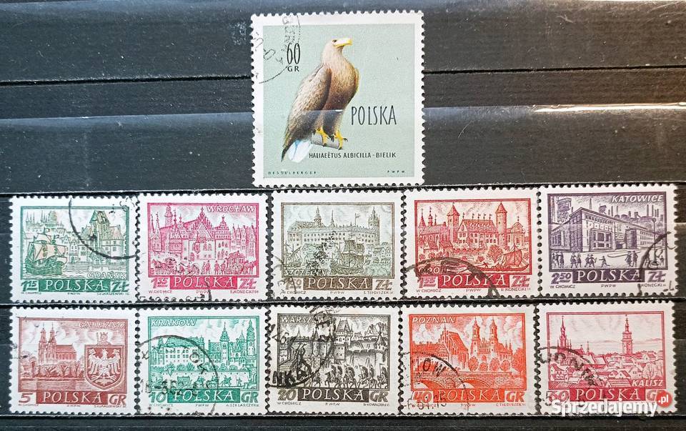 L Znaczki polskie 1960 IV kwartał łódzkie Leźnica Wielka-Osiedle