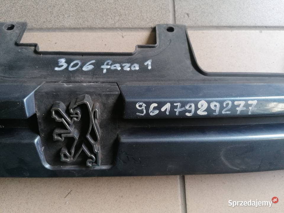 grill atrapa 9617929277 Peugeot 306 r9397 Piotrków Trybunalski sprzedam