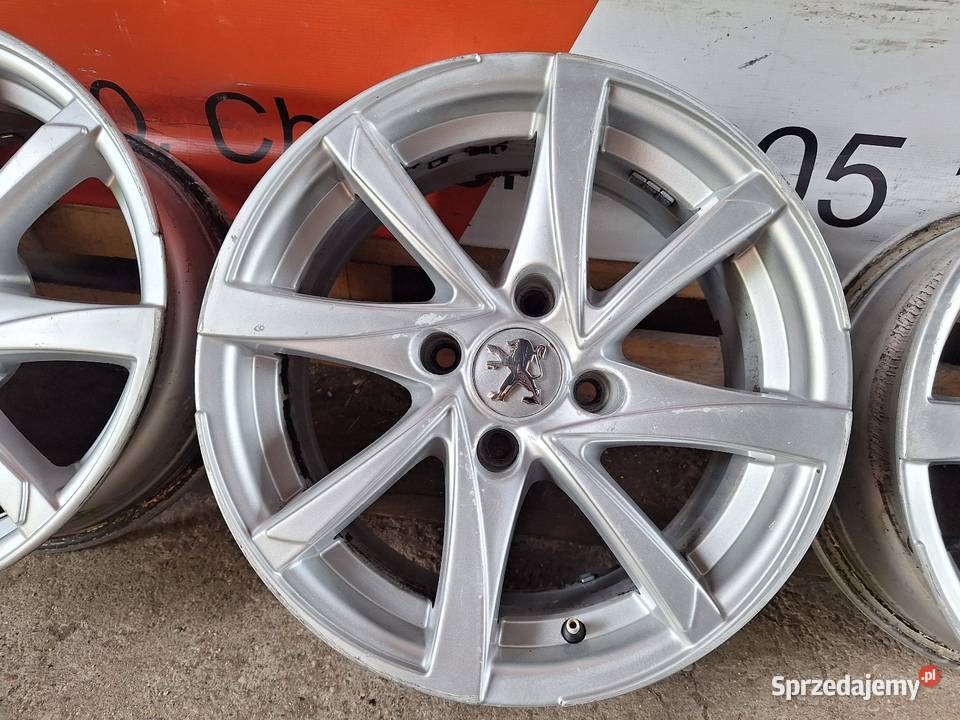 Alufelgi 4x108 15 ET20 PEUGEOT CITROEN koła Choceń sprzedam