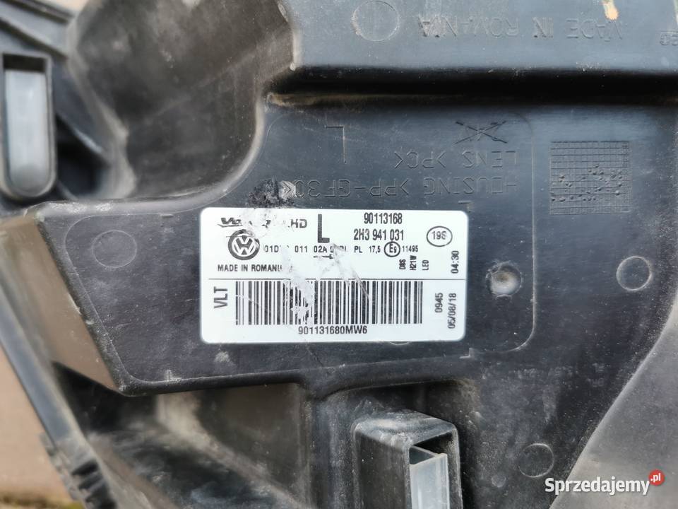 lampa VW AMAROK xenon LED LEWY przód 2H3941031 Świerzawa sprzedam