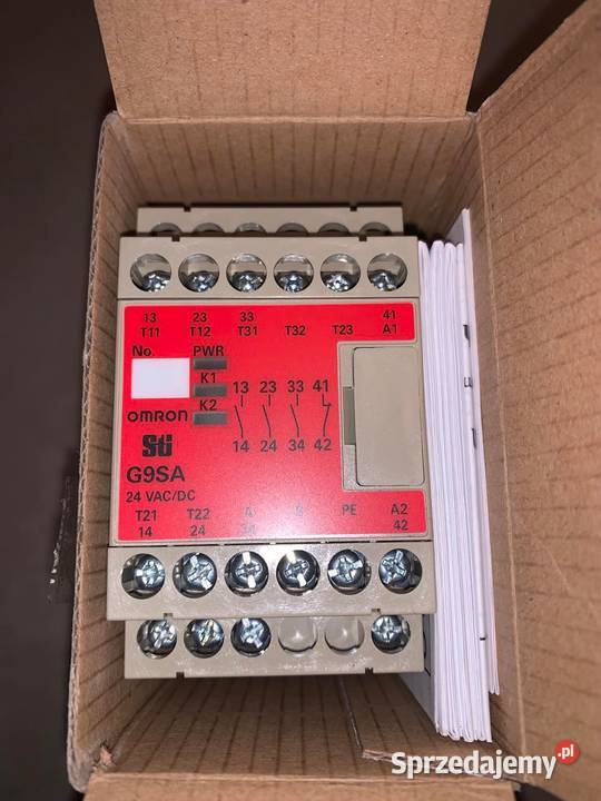 G9SA501 24ACDC OMRON przekaźnik bezpieczeństwa Elektryka mazowieckie Warszawa