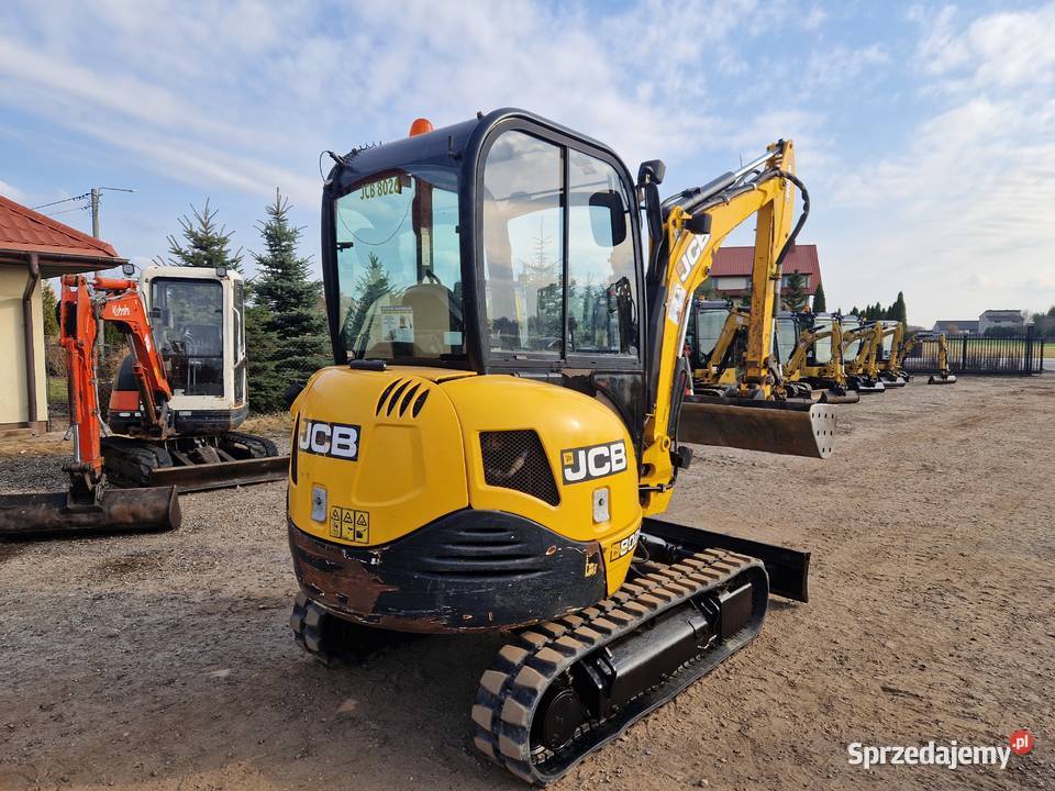 Minikoparka JCB 8026 CTS 2019r przebieg 2400mtg Ryżki sprzedam