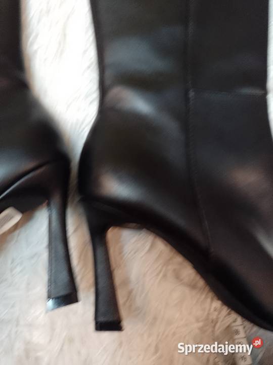 40 ASOS Design Czarne Kozaki Szpilki wieczorowe Kraków